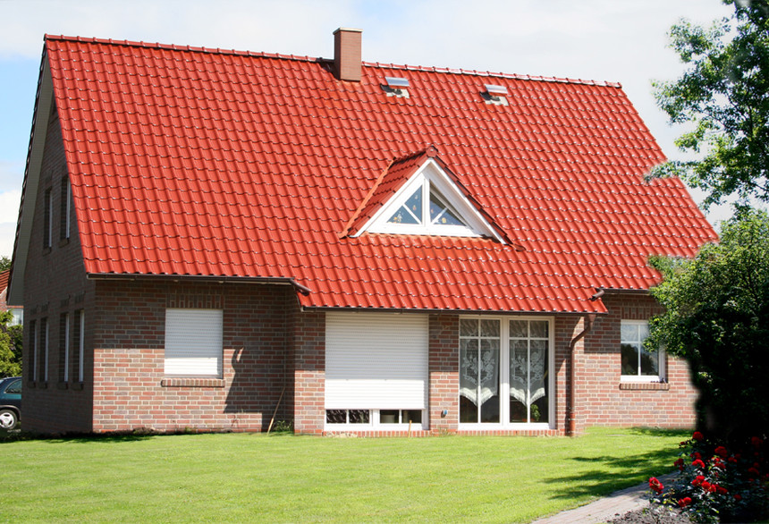Domy jednorodzinne z cegły Greetsiel fryzyjskiej cieniowanej gładkiej